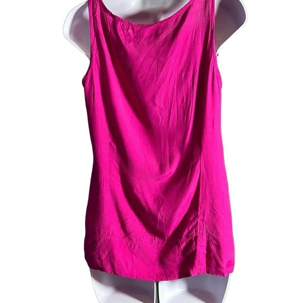 Gap Ruffle Tie Front Tank Size M - Picture 3 of 7